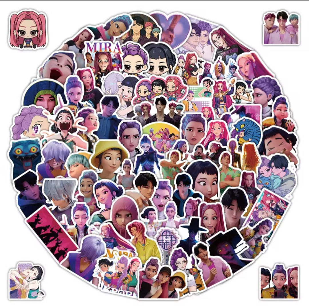 K-Pop Demon Hunters uitdeelcadeautjes en traktaties. Speciaal voor Huntr/x en Saya Boys fans!