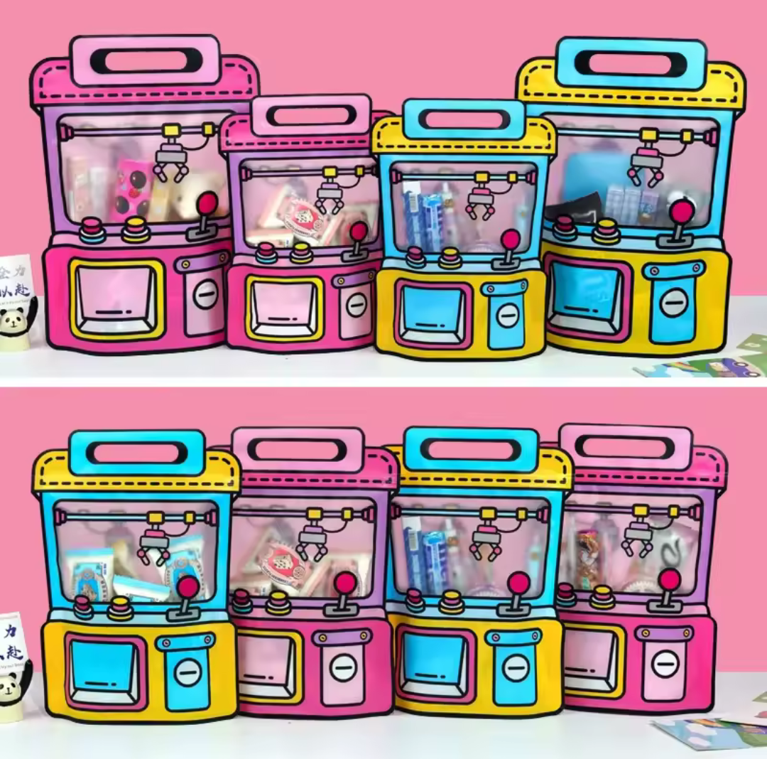 Luxe Cadeau zakjes Grijpmachine. 5 stuks