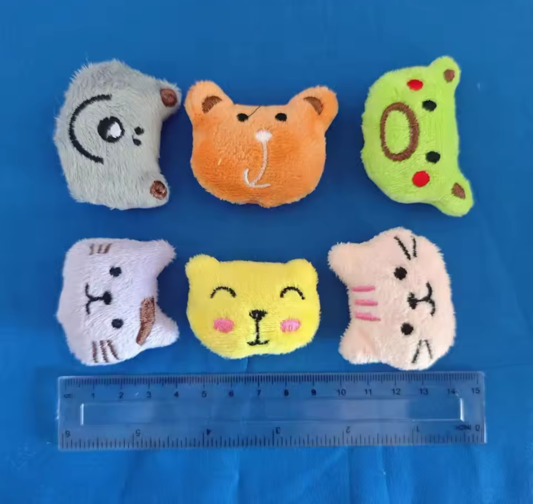 Mini knuffels. 5 stuks