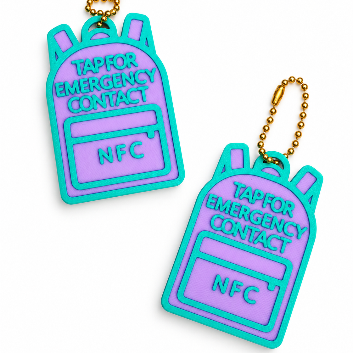 NFC sleutelhanger – slim, veilig en super praktisch. 5 stuks