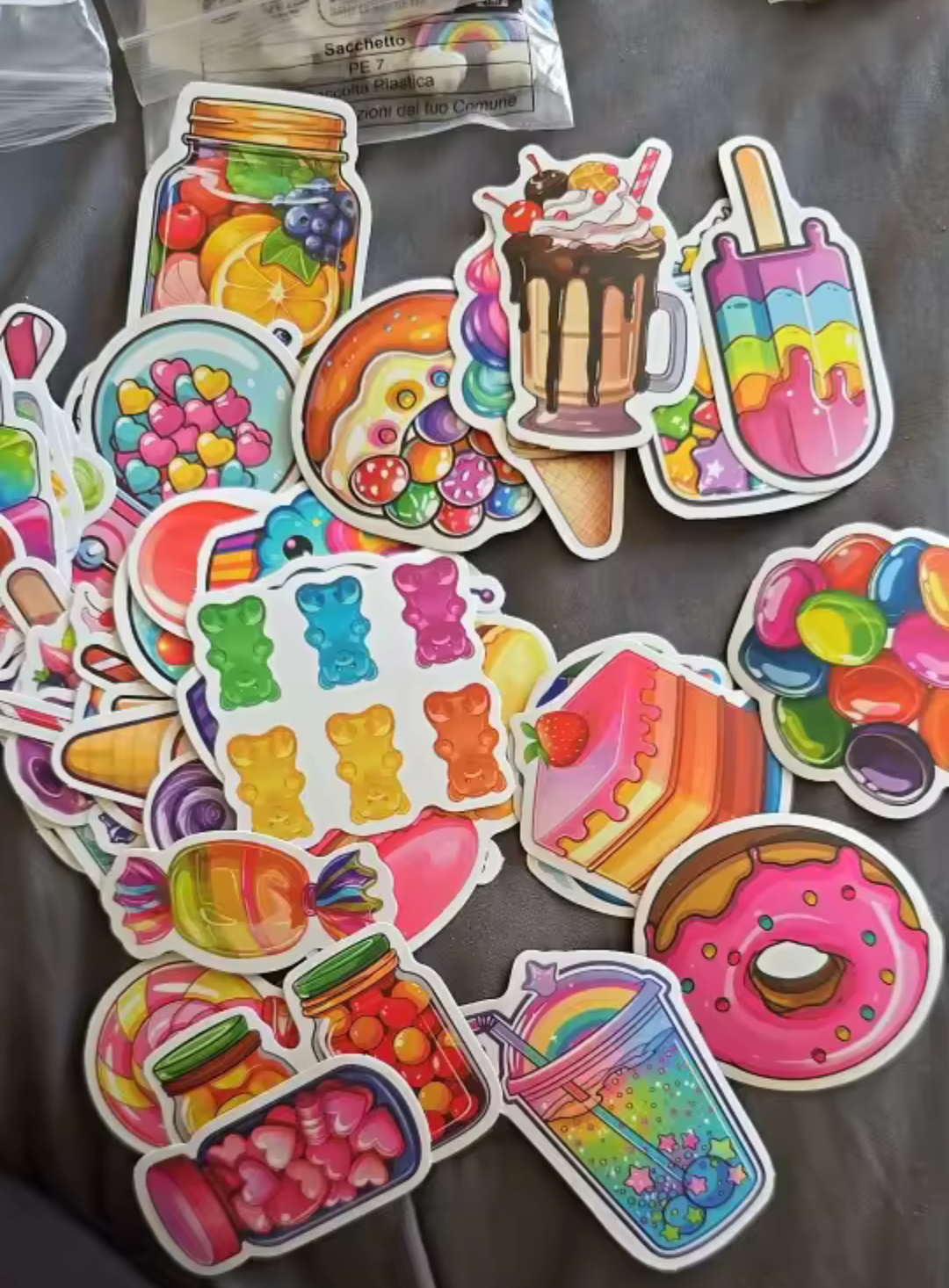 Stickers candy. 5 stuks