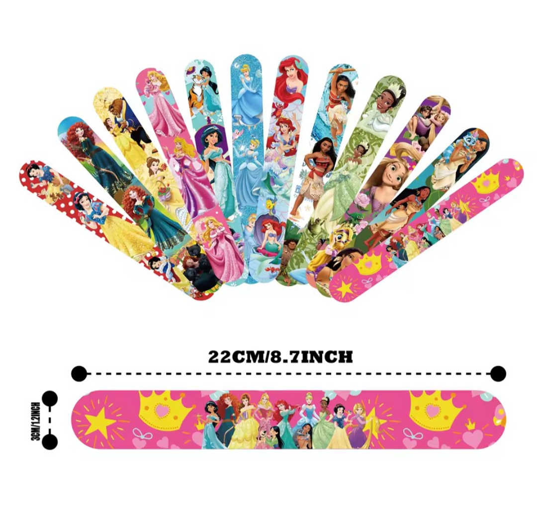 Disney prinses klaparmbandjes. 5 stuks