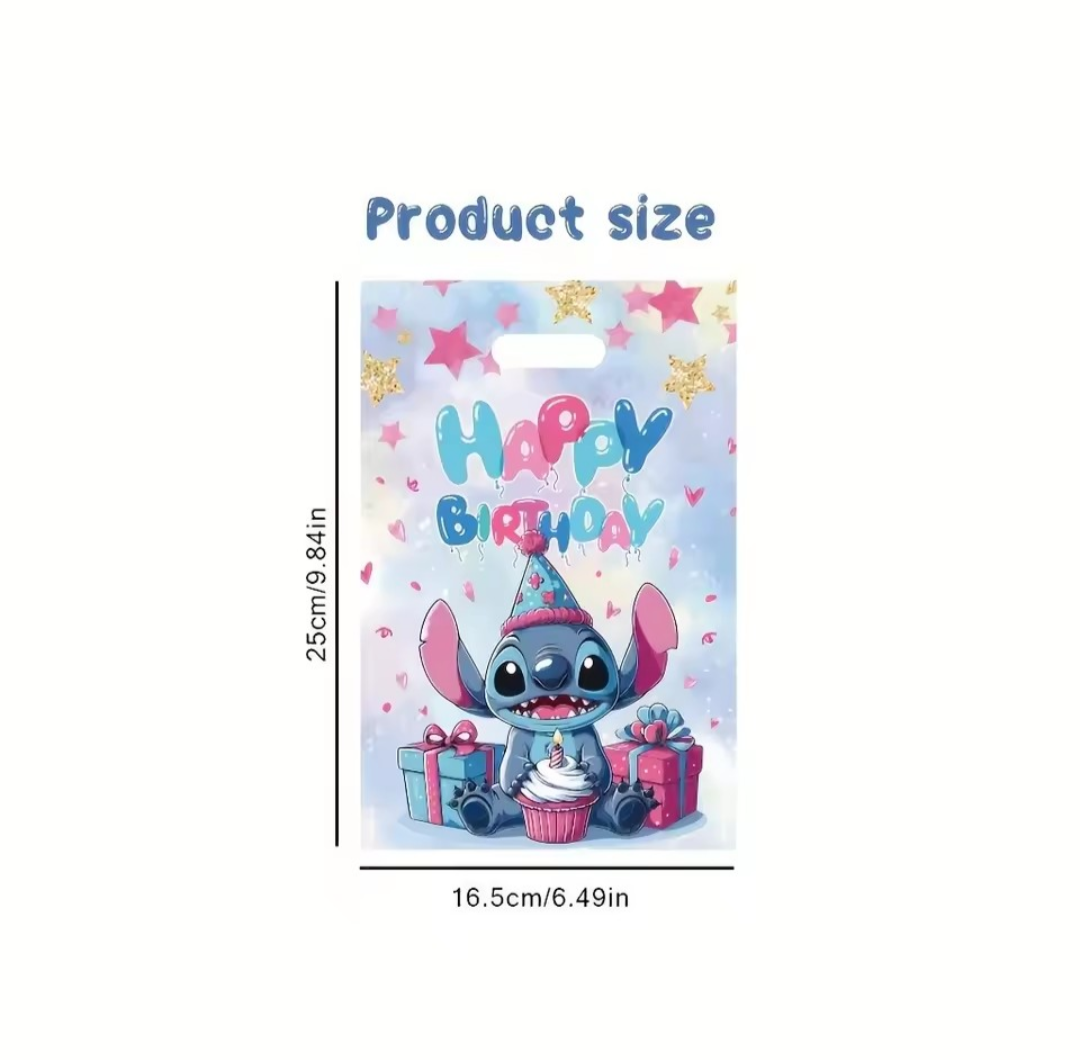 Stitch traktatiezakjes. 5 stuks