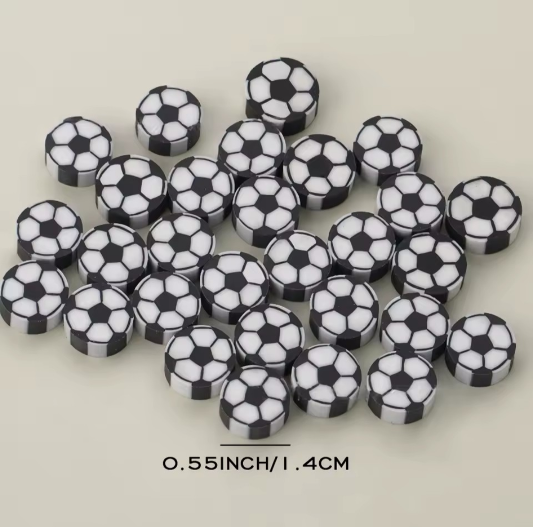 Voetbal gum. 5 stuks