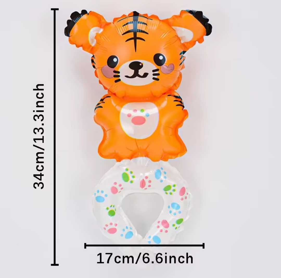 Pols ballon dier. 5 stuks