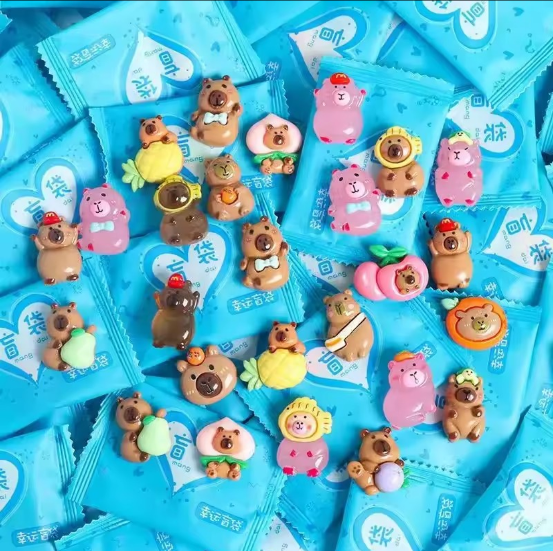 Blind bag capibara. 5 stuks