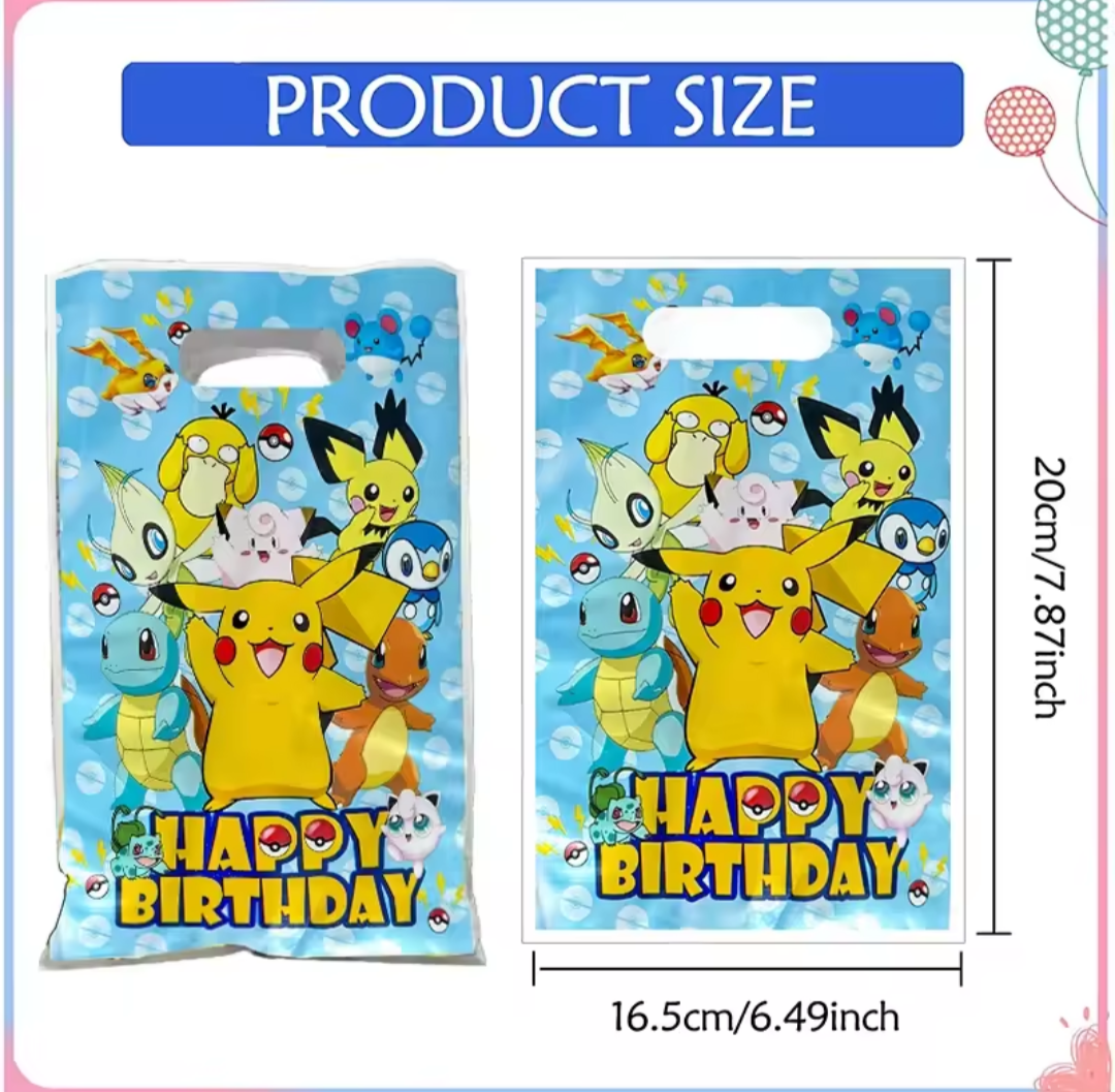 Pokemon cadeauzakjes. 5 stuks