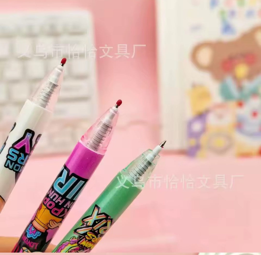 K-Pop demon hunters pen. 5 stuks