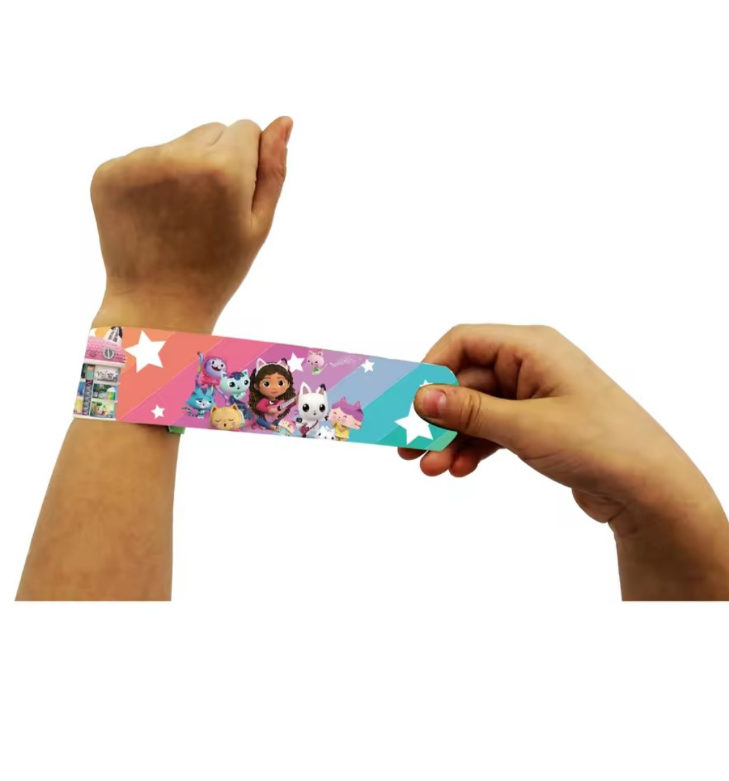 Gabby's dollhouse klaparmbandjes. 5 stuks