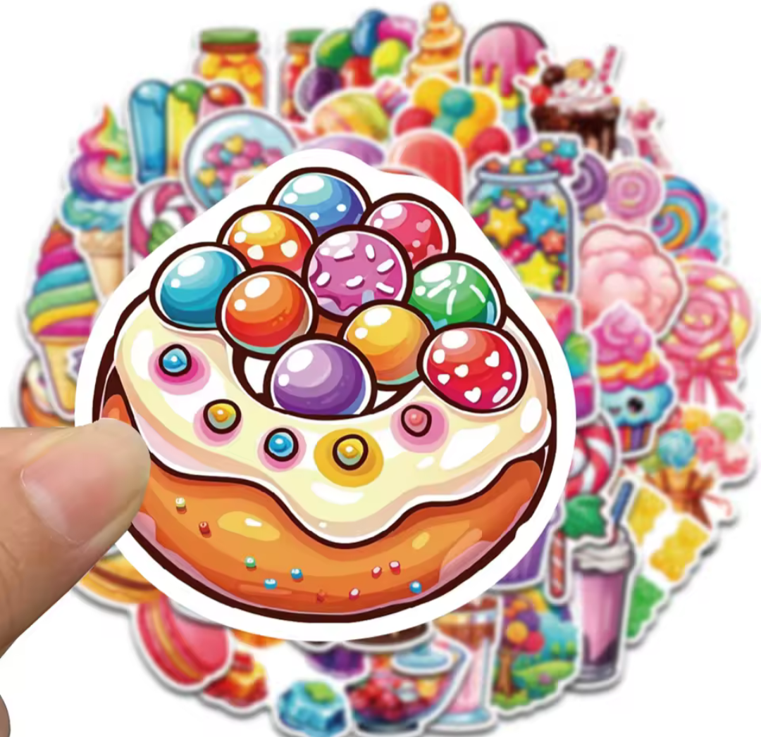 Stickers candy. 5 stuks