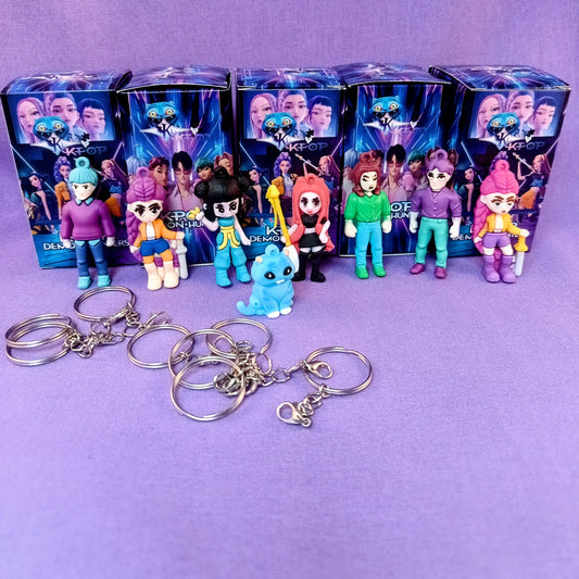 K-Pop Demon Hunters uitdeelcadeautjes en traktaties. Speciaal voor Huntr/x en Saya Boys fans! 