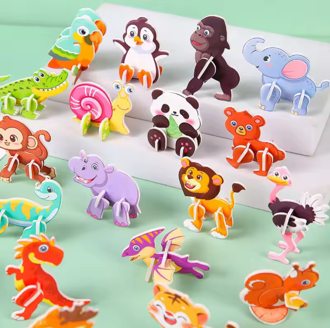 Leuke en originele uitdeelcadeautjes en traktatie cadeautjes. Dieren puzzel 