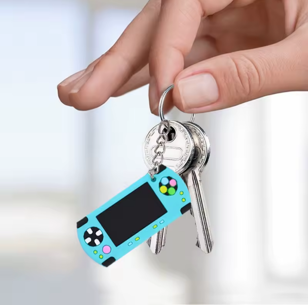 Game sleutelhangers. 5 stuks