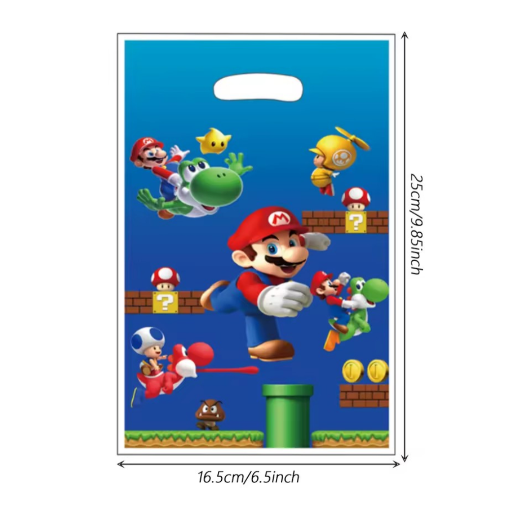 Super mario zakjes. 5 stuks