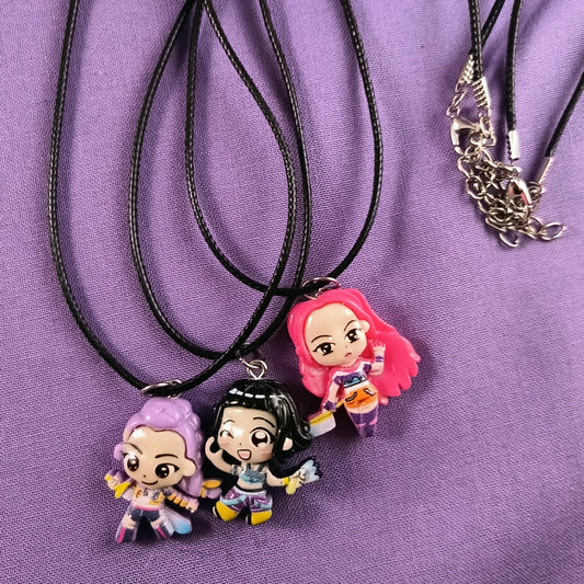 K-Pop Demon hunters kettinkjes. 5 stuks
