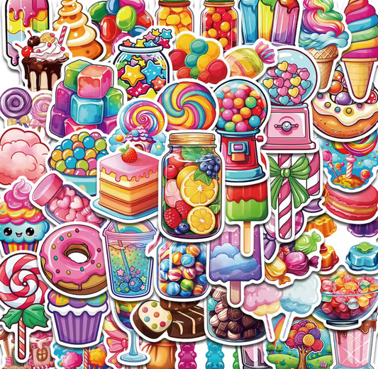 Stickers candy. 5 stuks