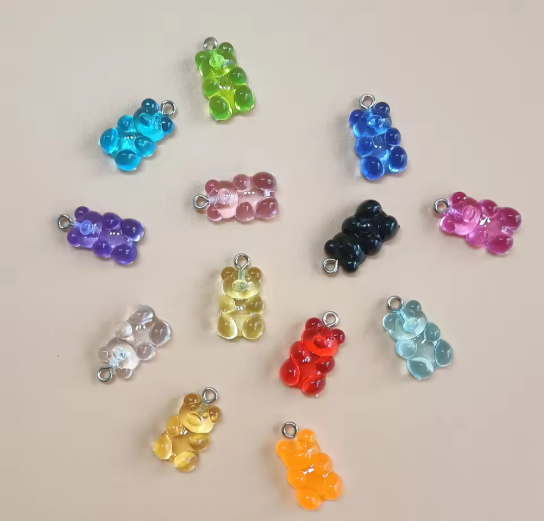 Gummybeer hanger. 5 stuks
