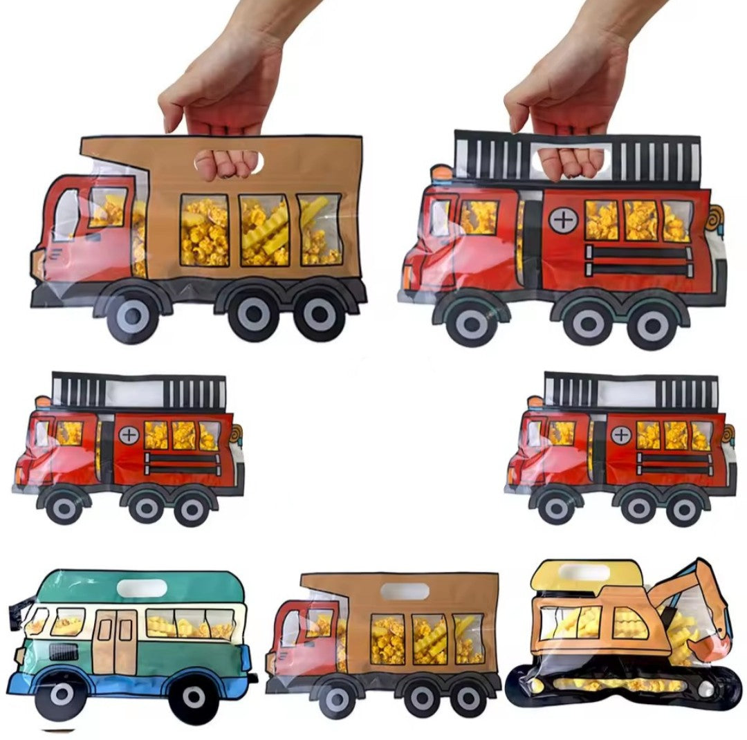 Cadeauzakjes auto. 5 stuks