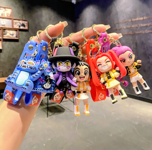 K-Pop Demon Hunters bag charm. 5 stuks