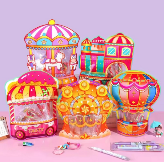 Cadeauzakjes carnival. 5 stuks