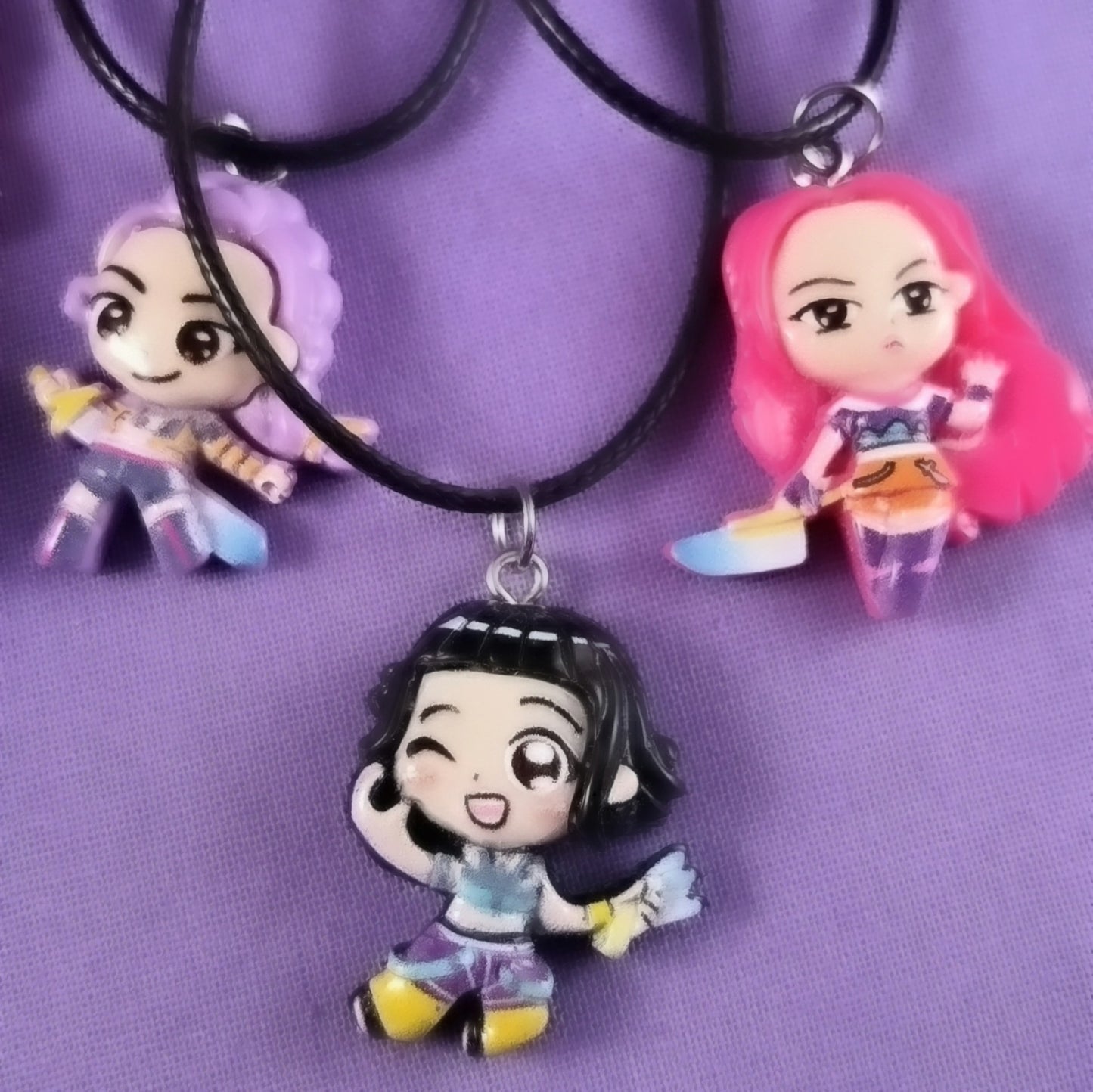 K-Pop Demon hunters kettinkjes. 5 stuks
