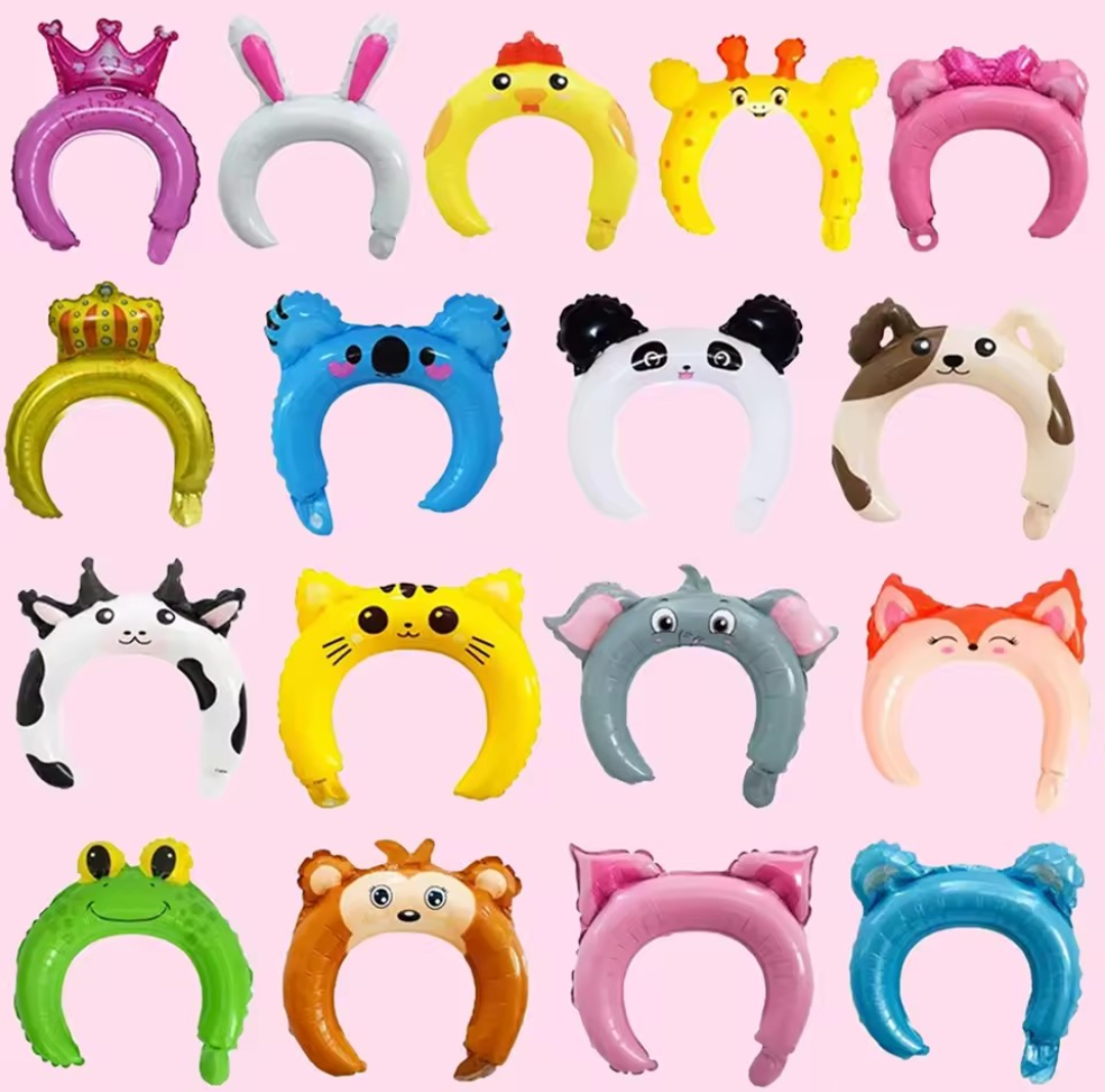 Dieren hoofdband. 5 stuks