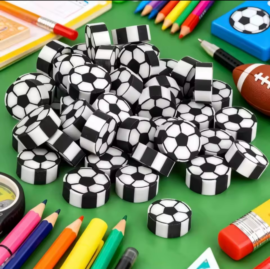 Voetbal gum. 5 stuks