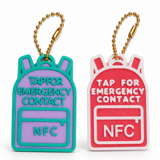 NFC sleutelhanger – slim, veilig en super praktisch. 5 stuks