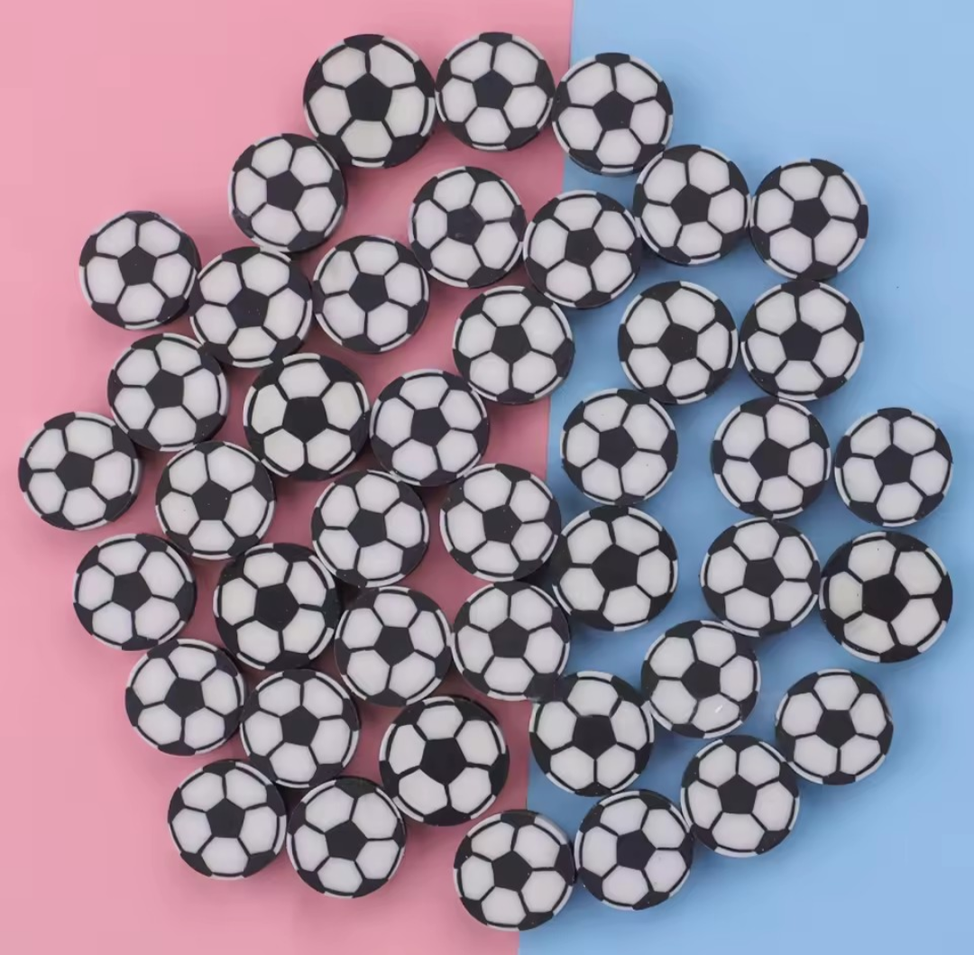 Voetbal gum. 5 stuks