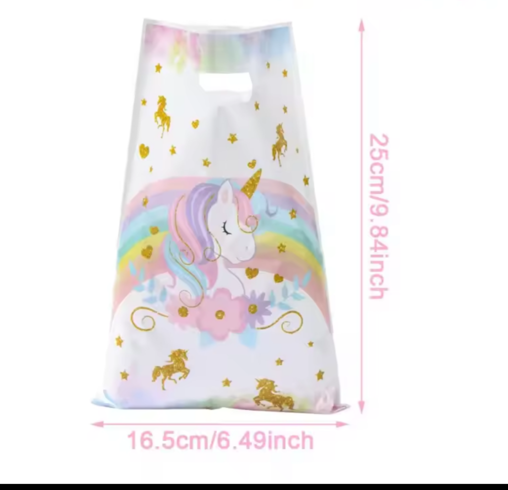 Unicorn cadeauzakjes. 5 stuks