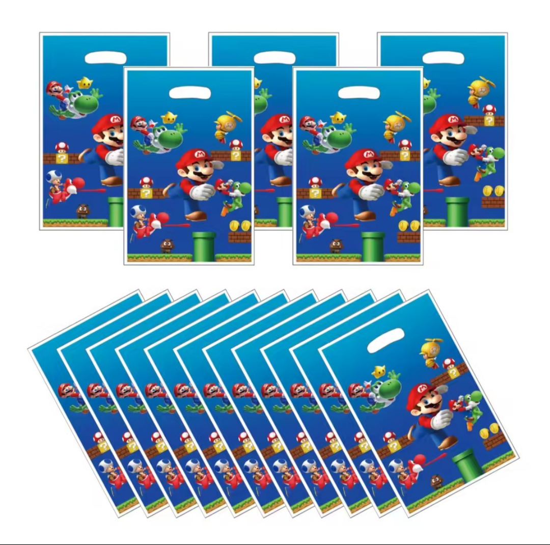 Super mario zakjes. 5 stuks
