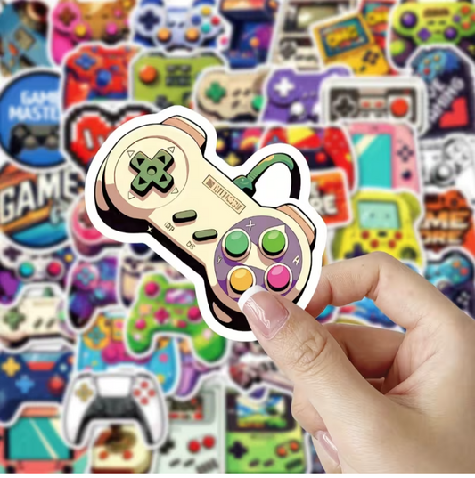 Game stickers. 5 stuks
