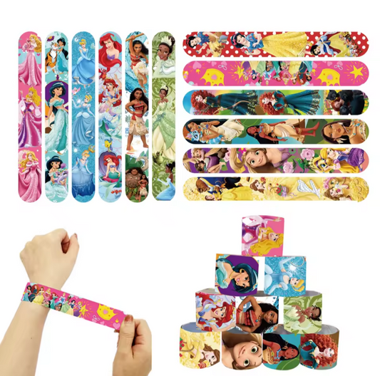 Disney prinses klaparmbandjes. 5 stuks