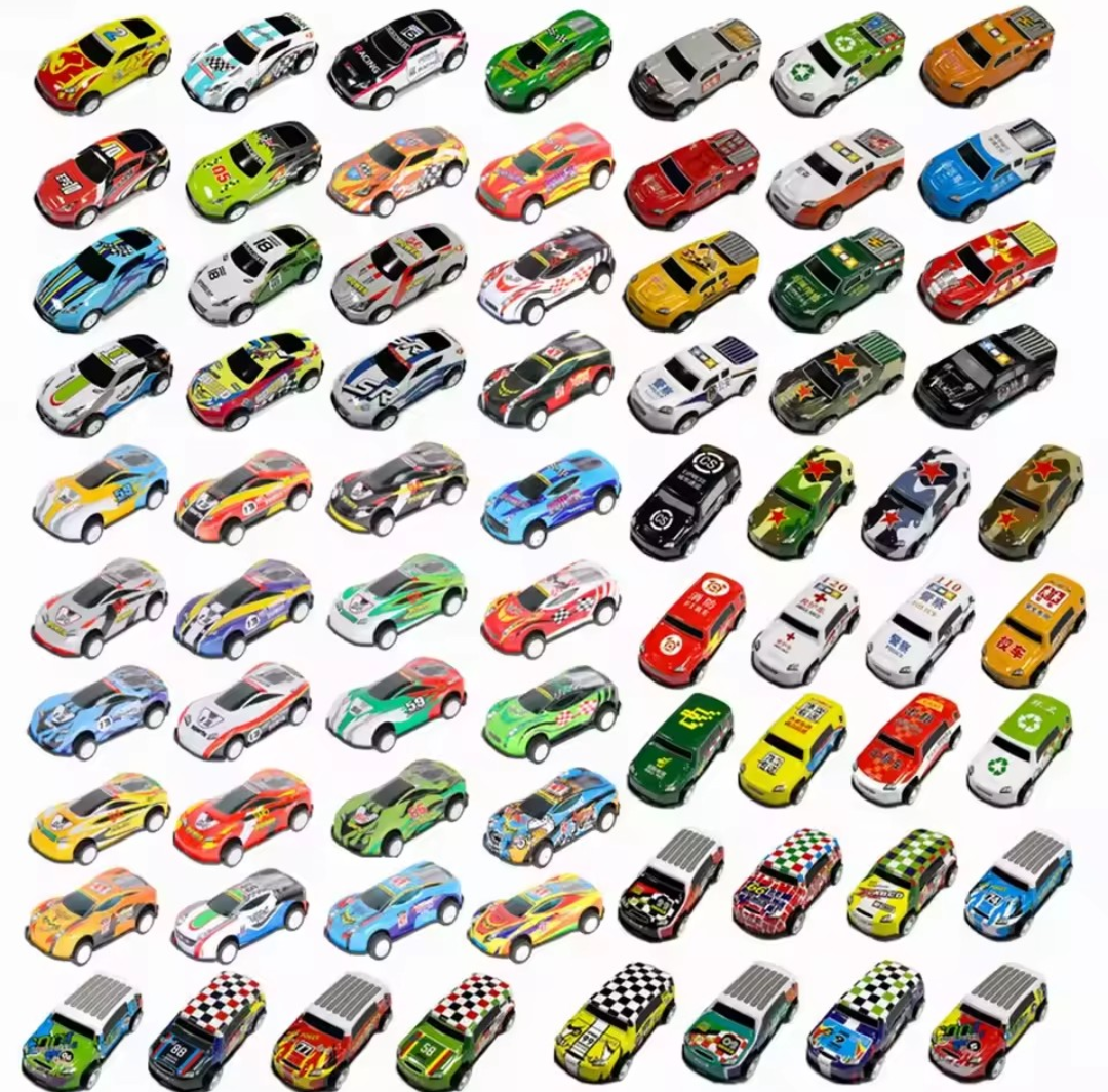 Terugtrek auto. 5 stuks