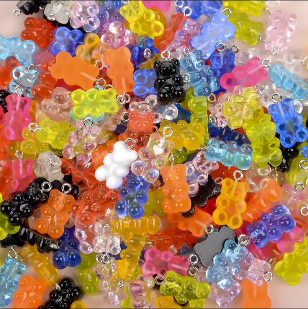 Gummybeer hanger. 5 stuks