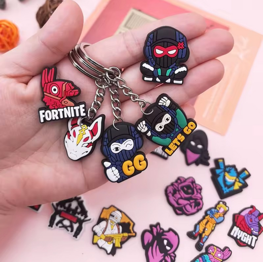 Fortnite sleutelhanger. 5 stuks