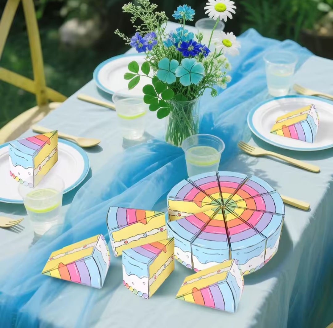 Taart-taties verpakking. 10 stuks