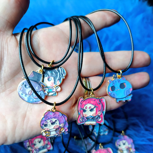 K-Pop Demon hunters kettinkjes. 5 stuks