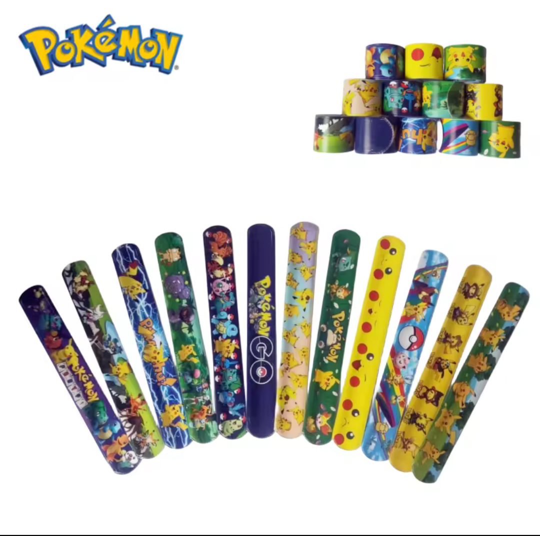 Klap armbandjes Pokemon. 5 stuks