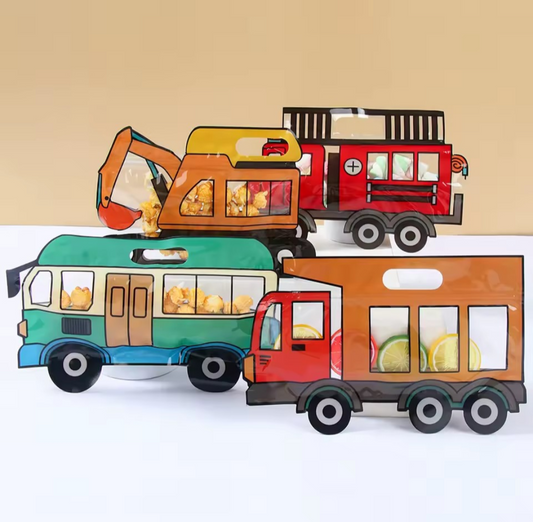 Cadeauzakjes auto. 5 stuks