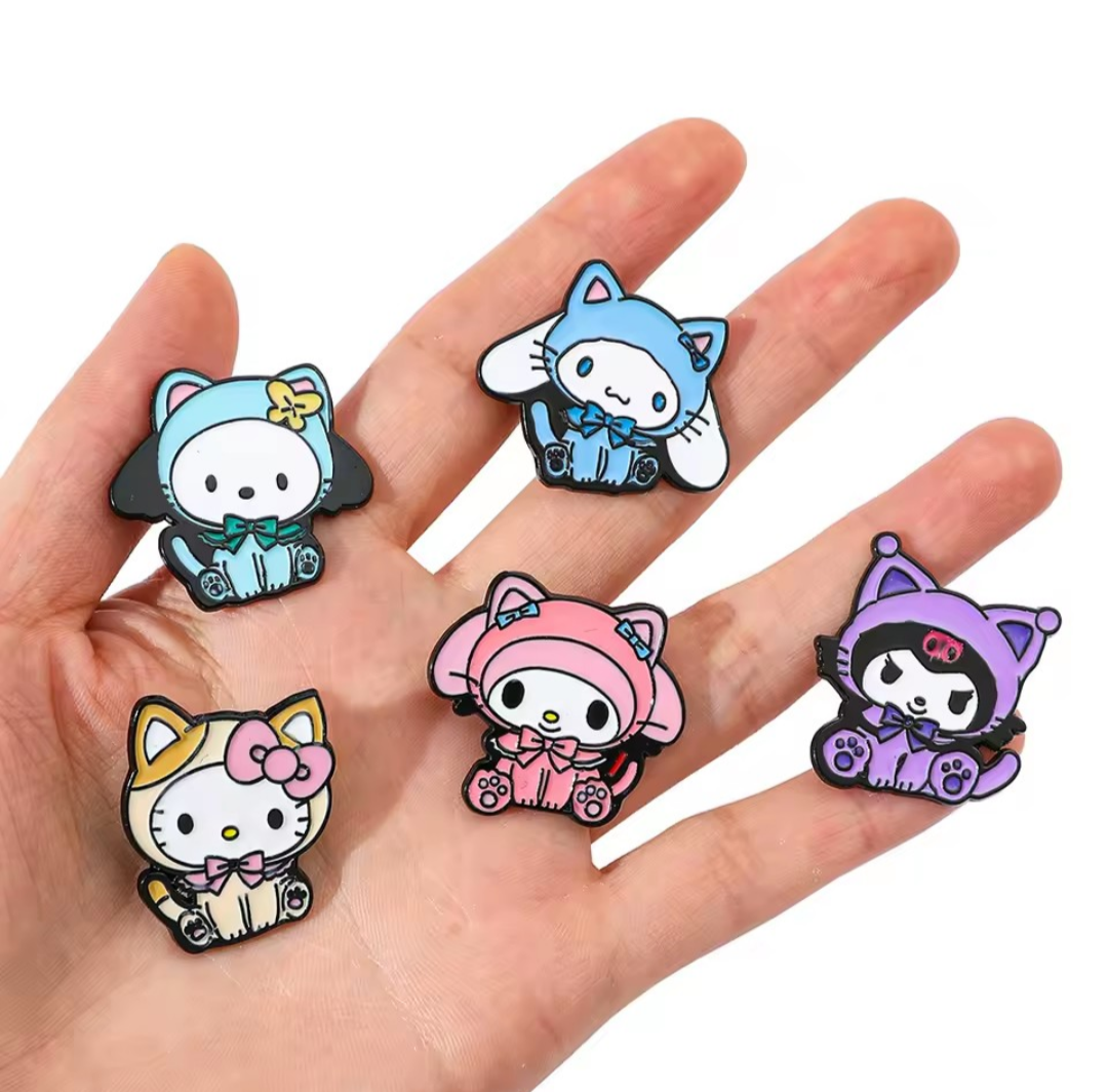 Kawaii speldjes. 5 stuks