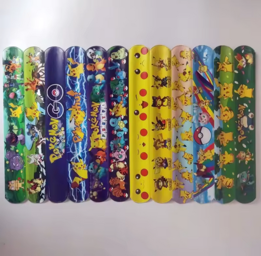 Klap armbandjes Pokemon. 5 stuks