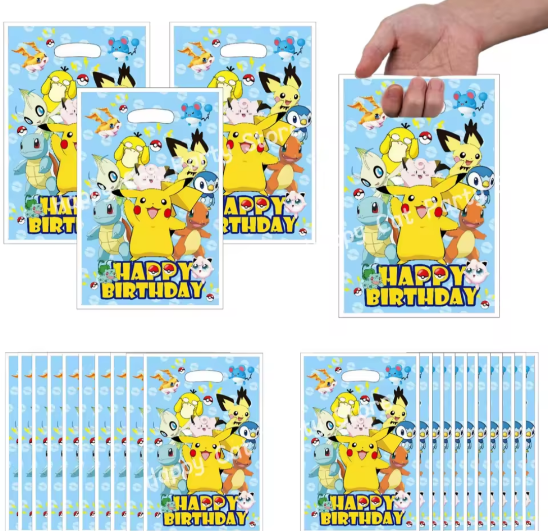 Pokemon cadeauzakjes. 5 stuks